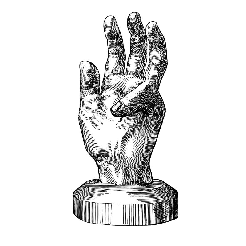 Statue de la Main