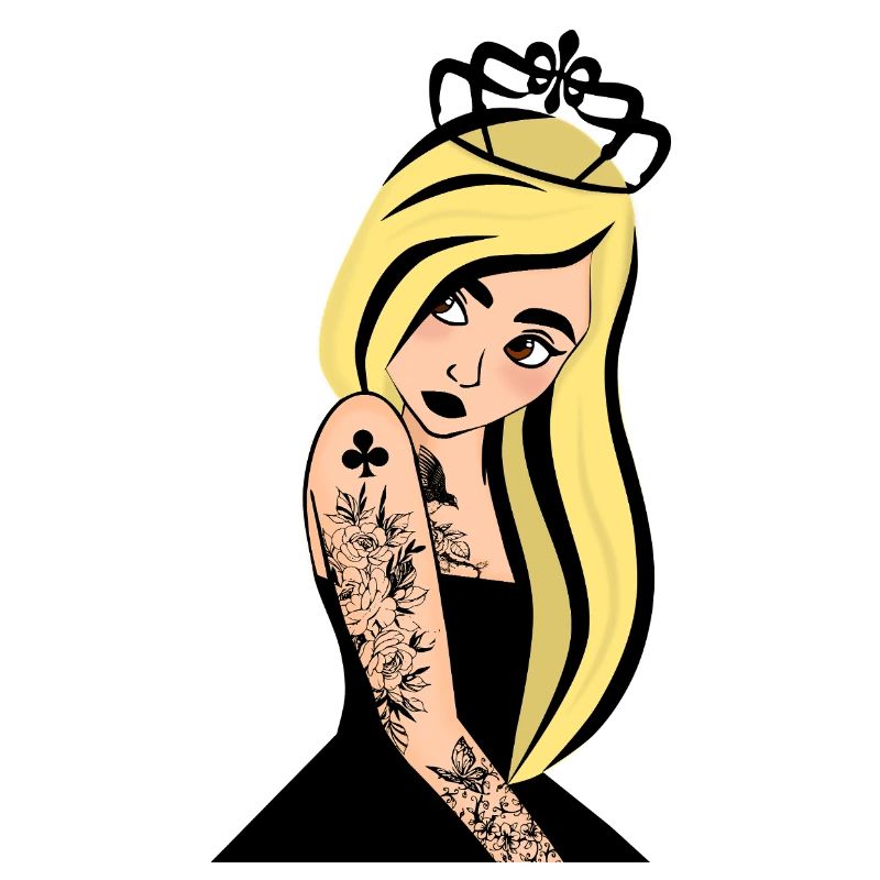 Dame de Trefle Punk