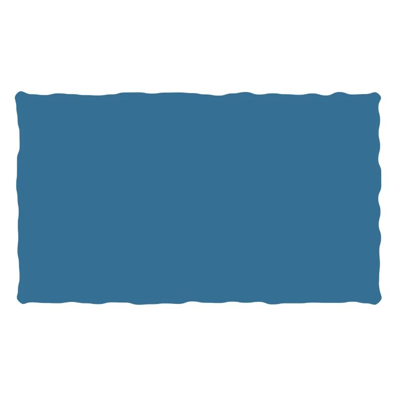 Cherry - rectangle blue