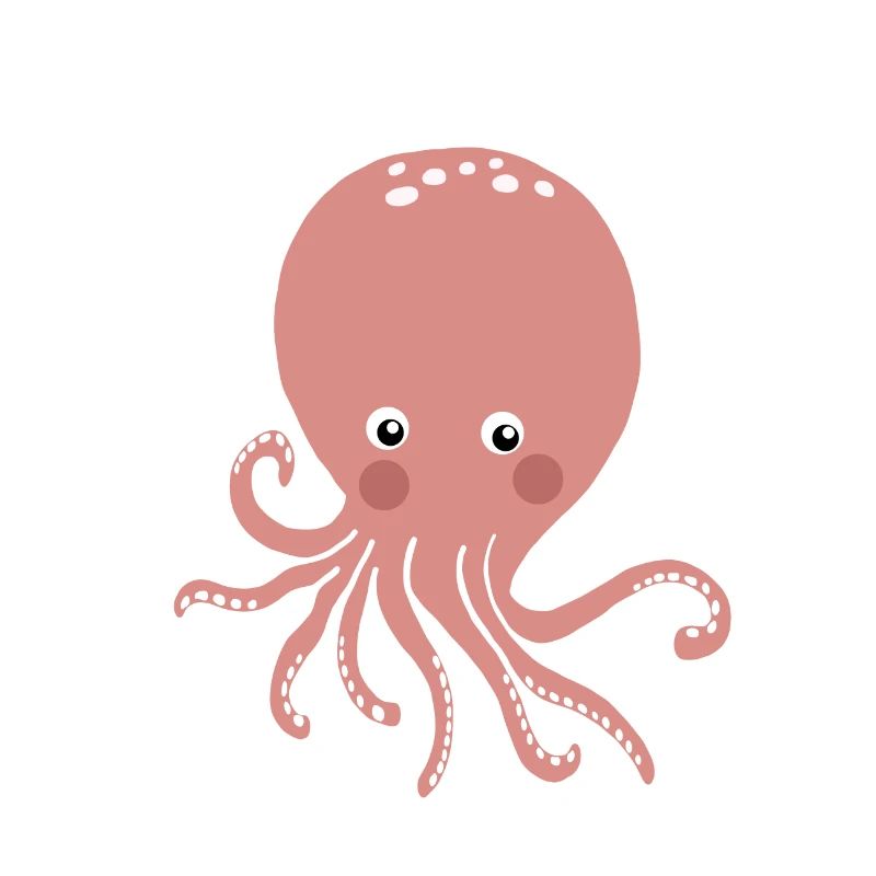 Pink Octopus