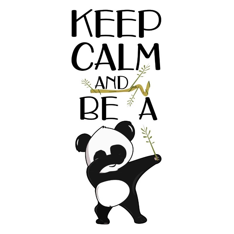 Panda Bear Dabbend - Dabbing Panda disant