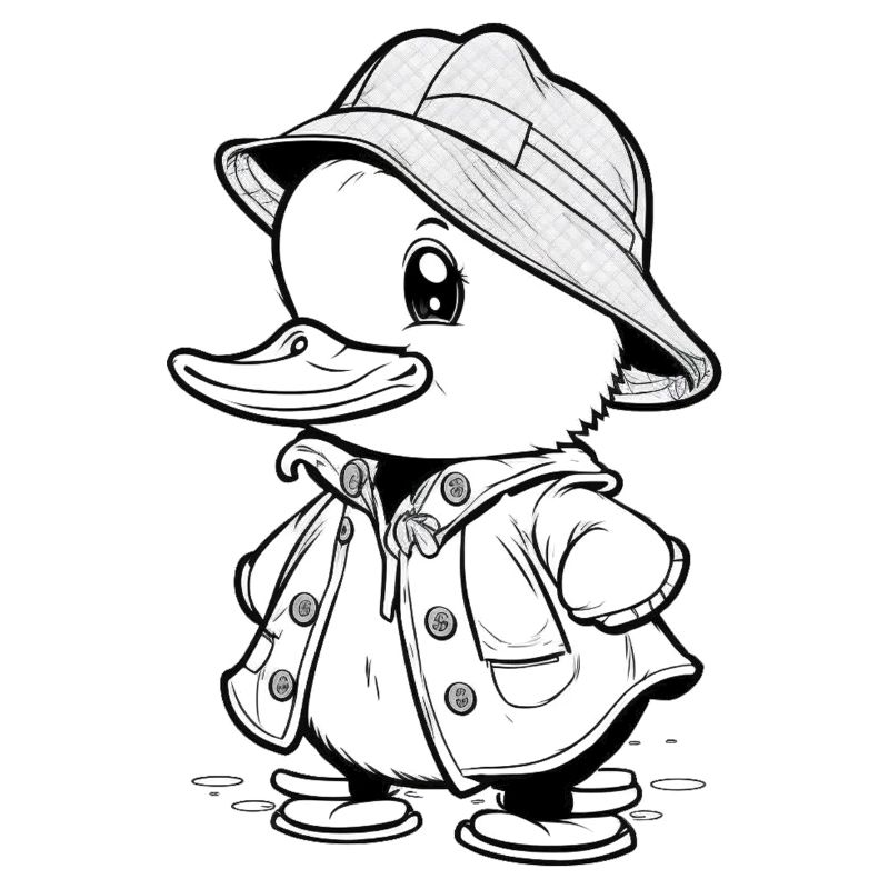 Dapper Duck - Ready for Adventure