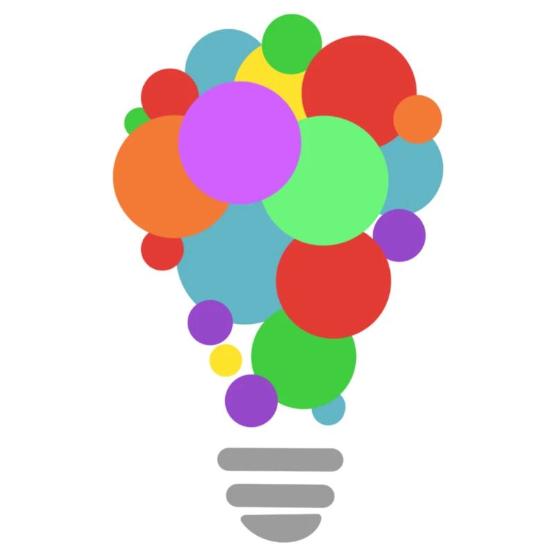 CREATIVITY lightbulb