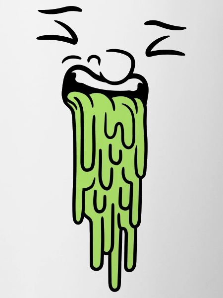 puking face