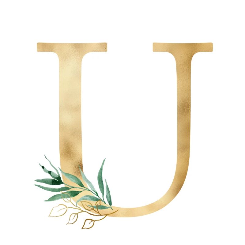 Customizable Monogram U Botany