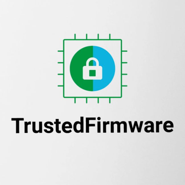 TrustedFirmware Logo verticle no org