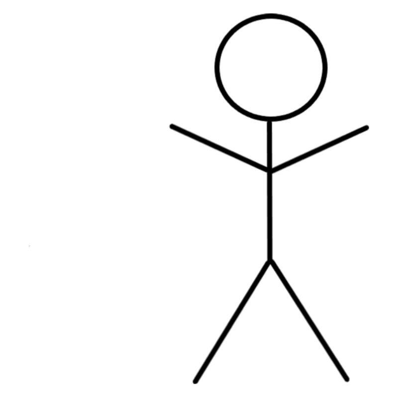 Figure de bâton simple