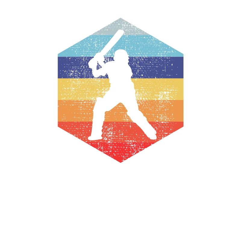 Cricket Gift TShirt Cricket Player Retro