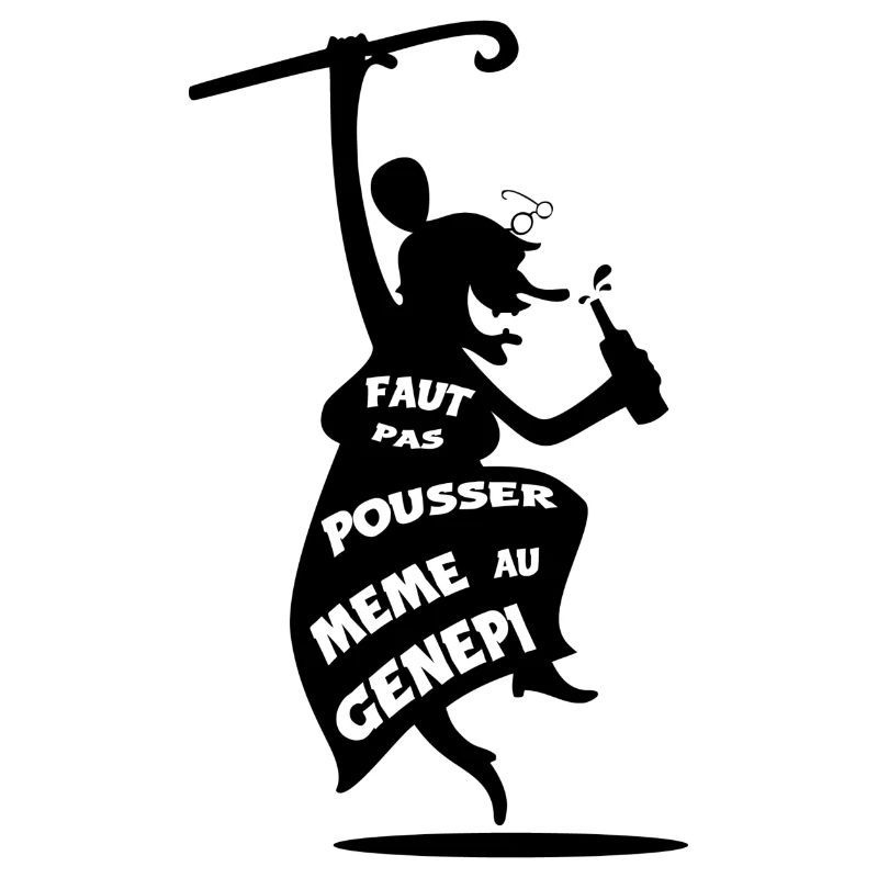 Faut pas pousser mémé...