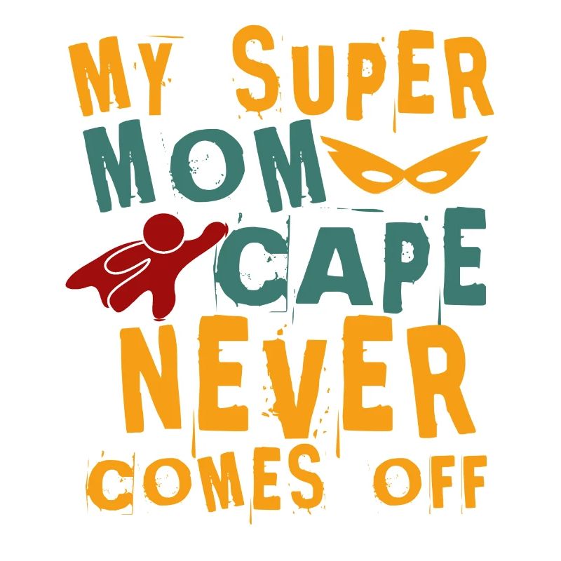 Mutter Supermom Superheldin Muttertag Geschenk