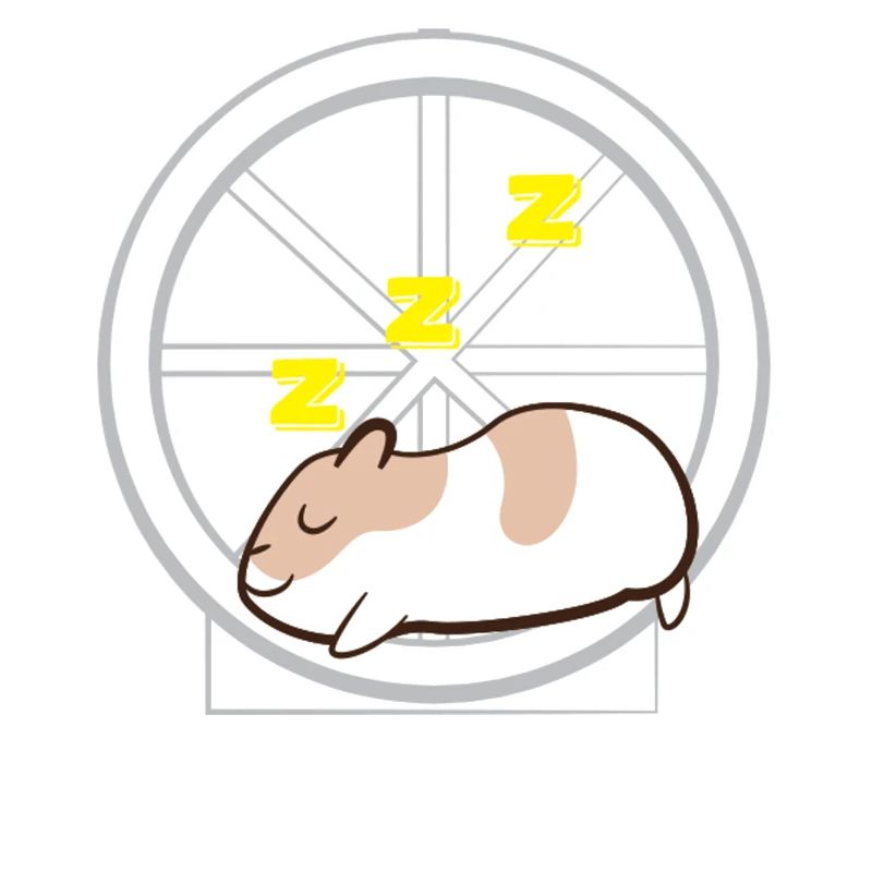Hamster - Hamsterhalter - Hamsterrad - Lazy