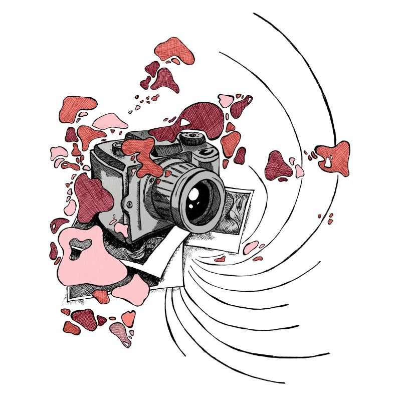Color blotch camera [red]