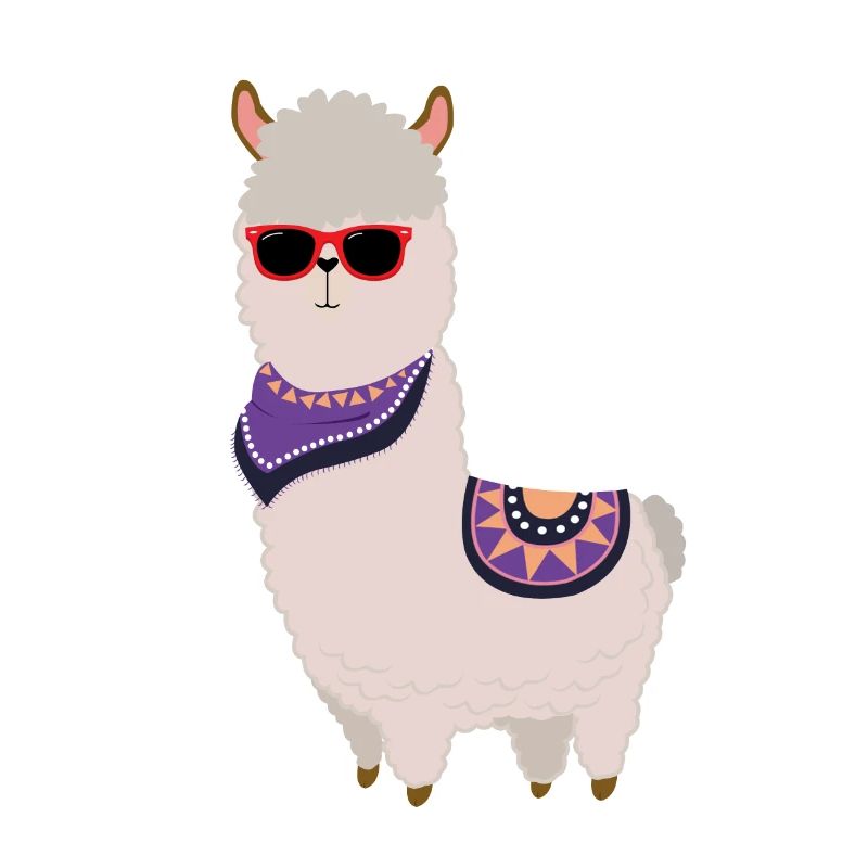 No problem - Cool alpaca llama
