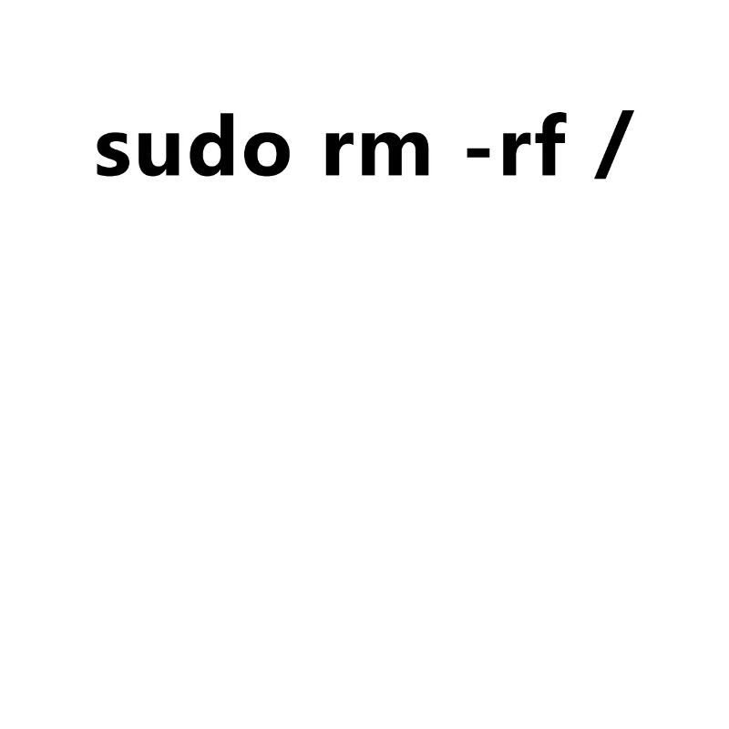 Linux Admin Programmer sudo rm rf /