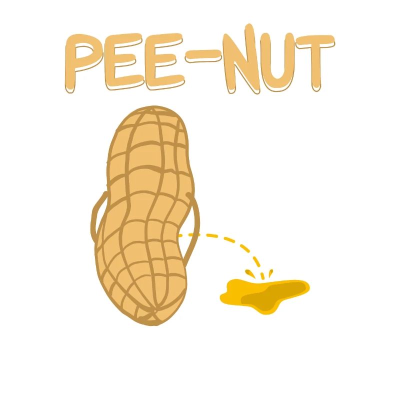 Pee nut - peanut - peeing peanut