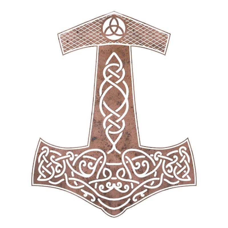 Hammer von Thor Mjölnir Kupfer Wikinger Geschenk