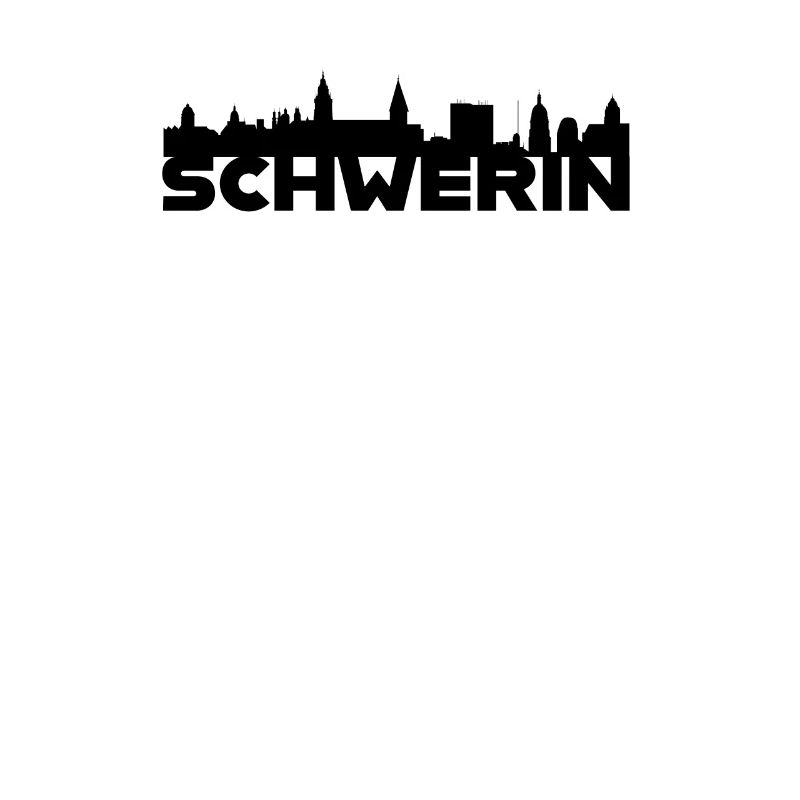 Schwerin Deutschland Skyline Geschenkidee
