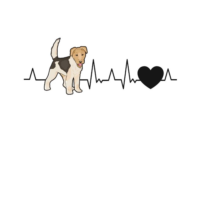 Foxterrier Herzschlag Drahthaar-Foxterrier