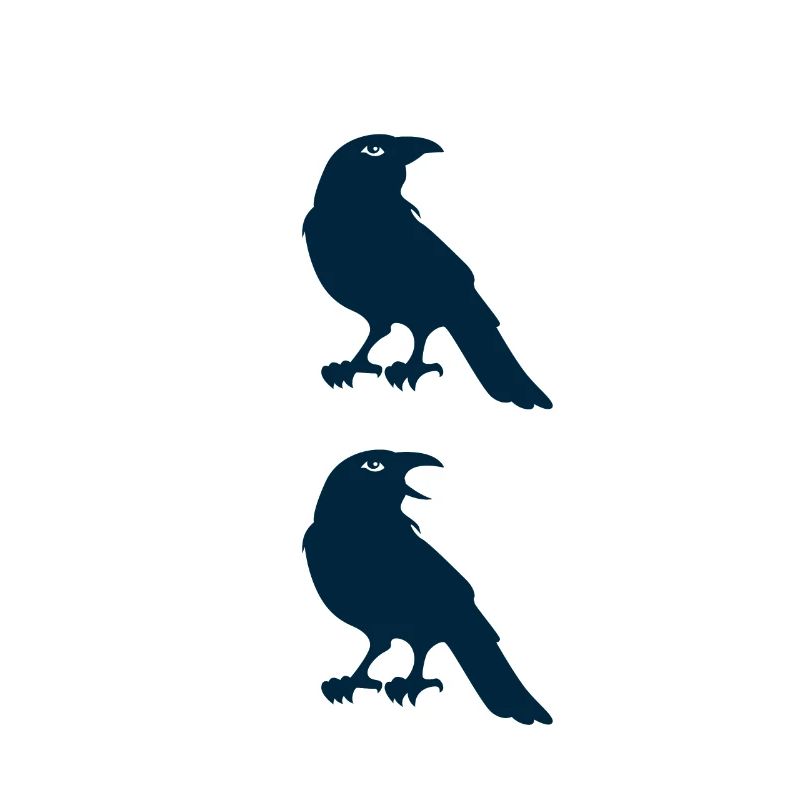 Crow Schrei Geek oder Hipster Geschenk