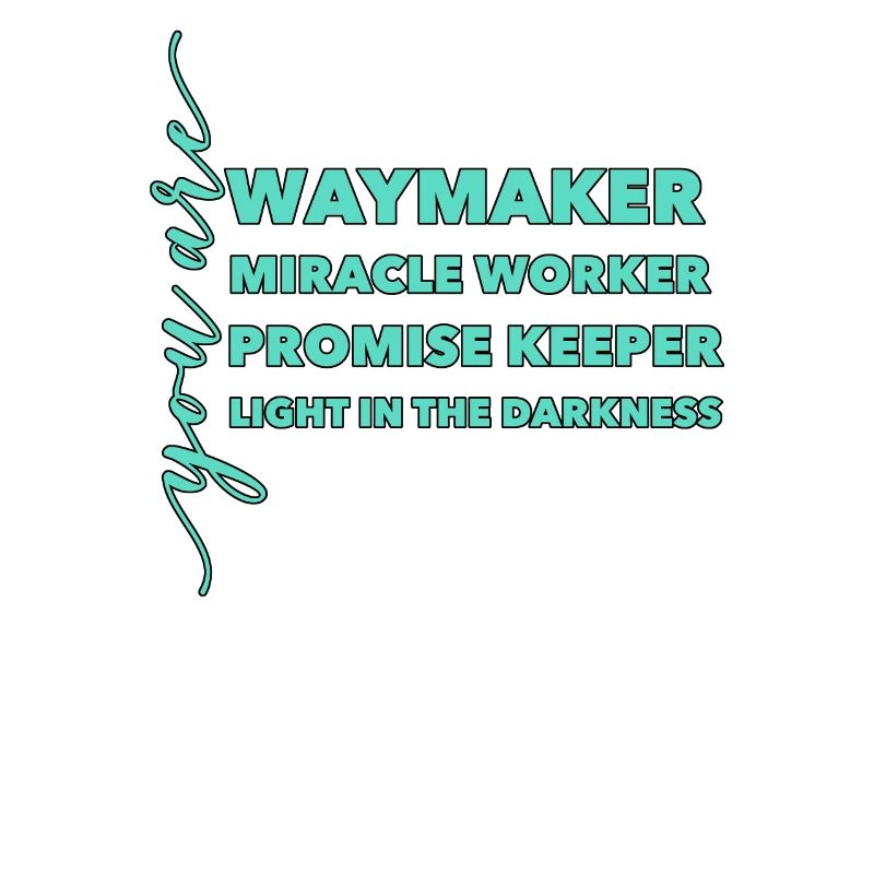 Waymaker Miracle Worker Promise Keeper Light Jesus