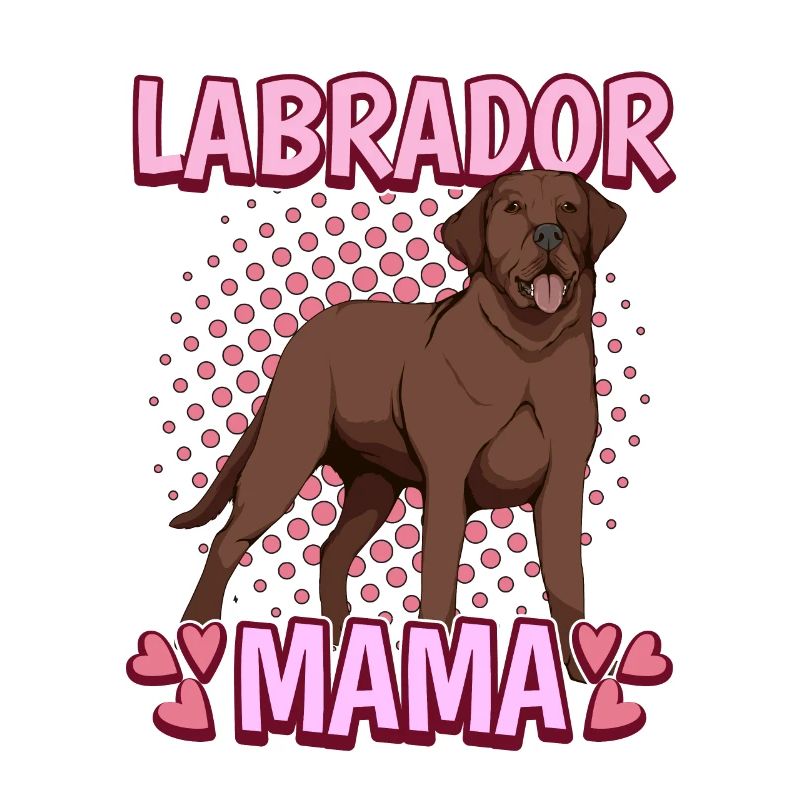 Brauner Labrador Labbi Labrador Mama