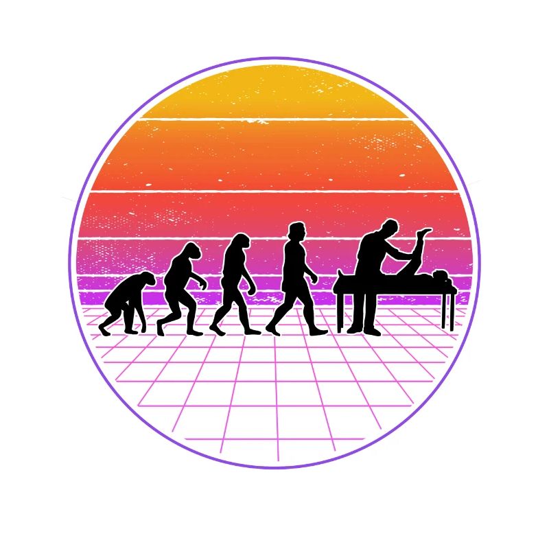 Physiothérapeute Evolution Vaporwave Physio