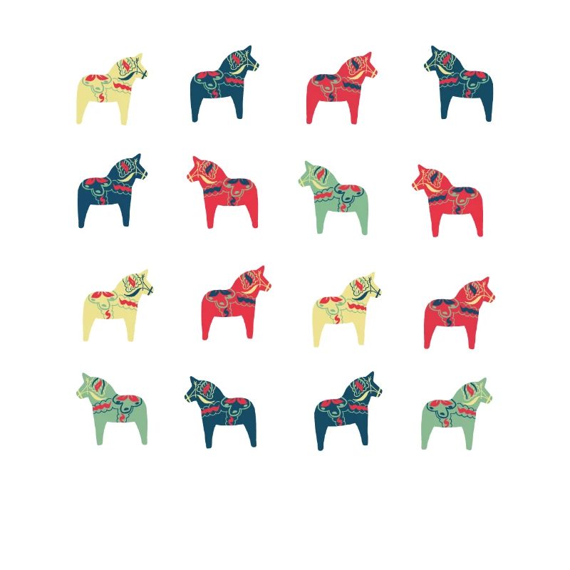 Swedish Dala horses