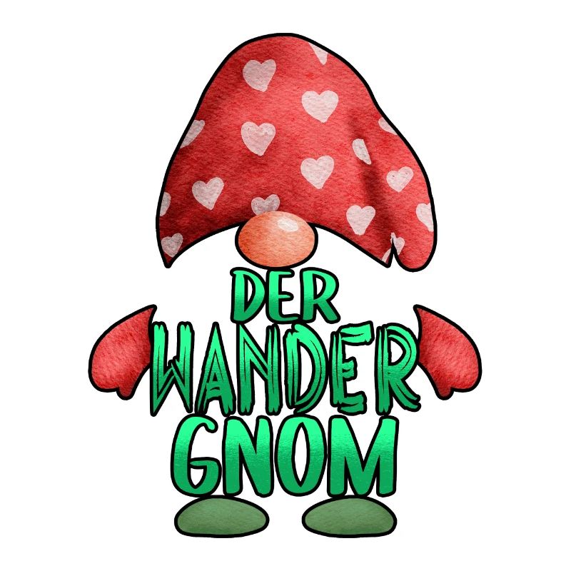 Wandern Wanderer Der Wander Gnom
