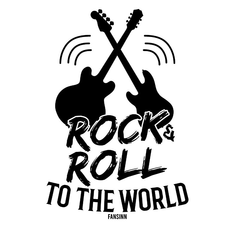 Rock And Roll Guitar String Music