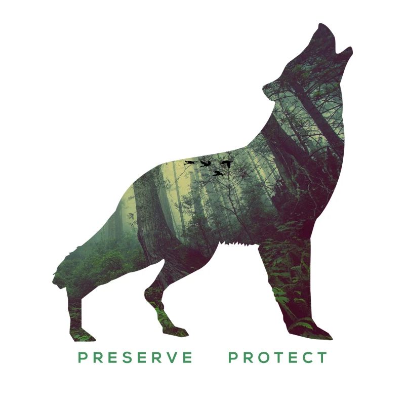 Preserve & Protect Climate Protection Wolf