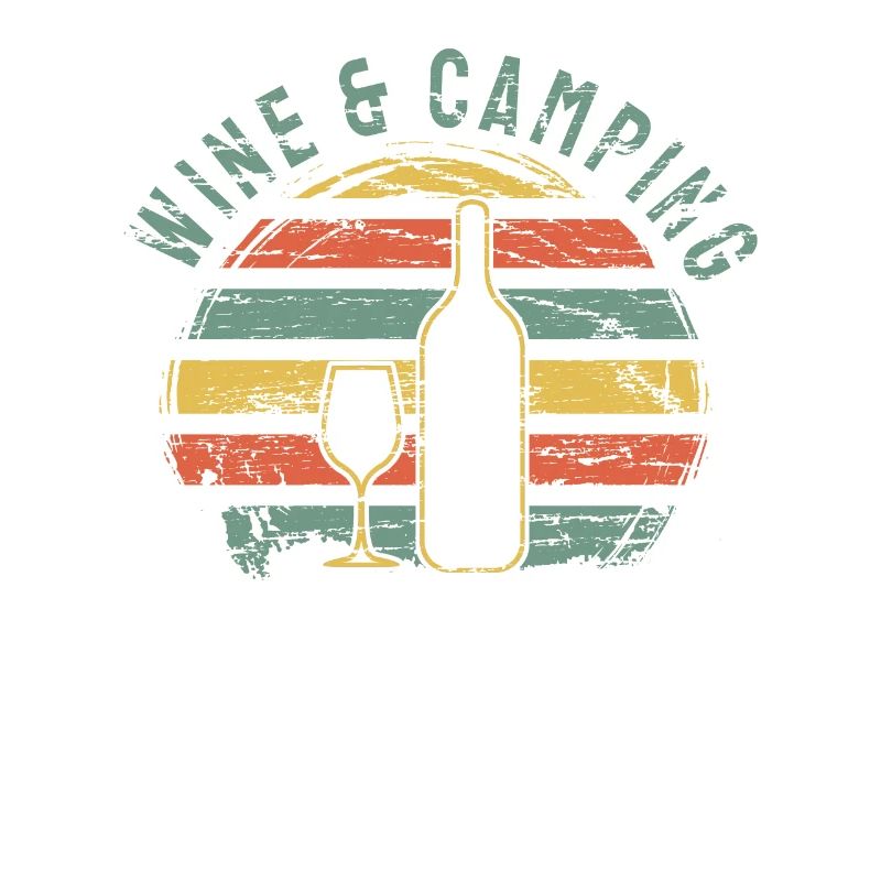 Camping Drinking Wine