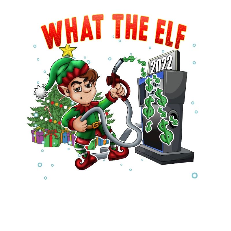 Noël Drôle Design Ce que l’Elfe