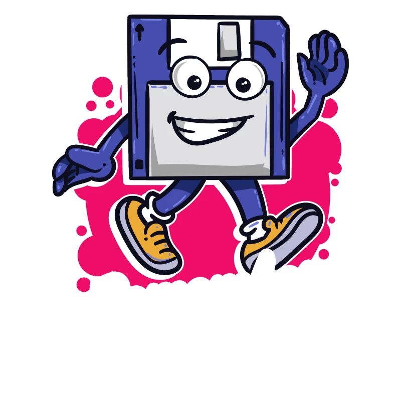 Programmierer Retro-diskette Floppy disc