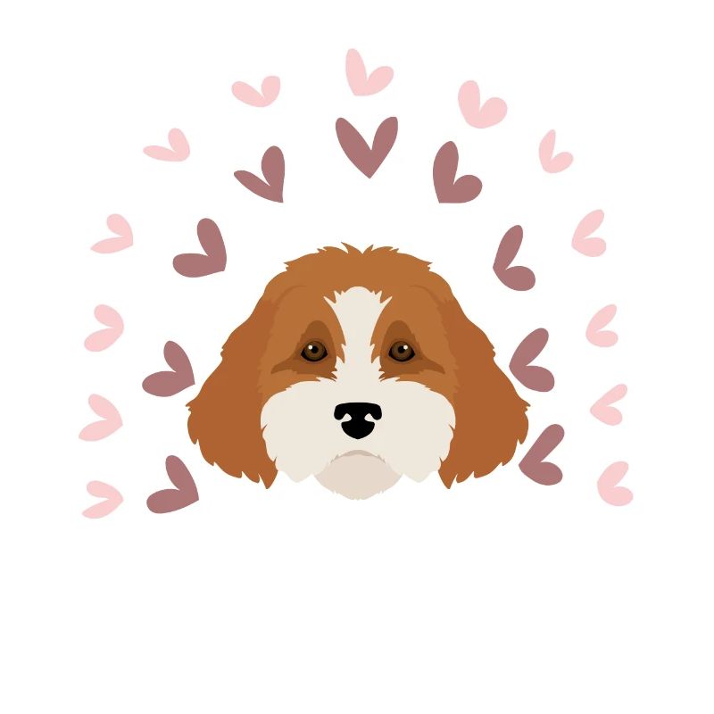 CAVAPOO DAD. Nice cute dog. Dog lover.