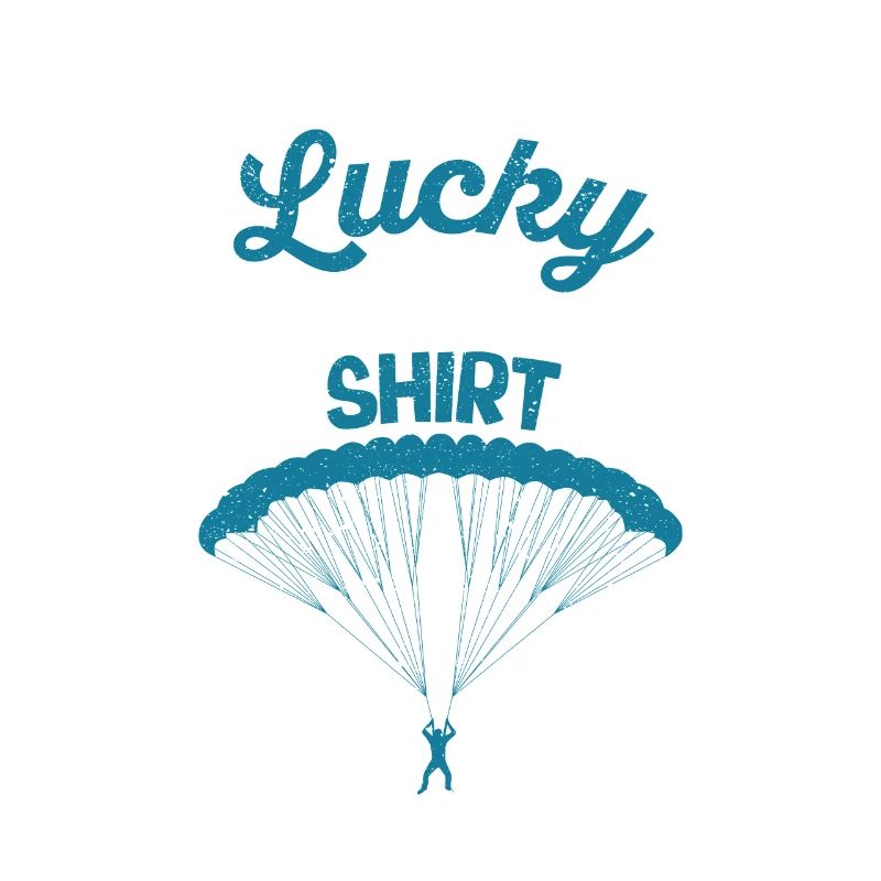 This is my luck skydiving funny case