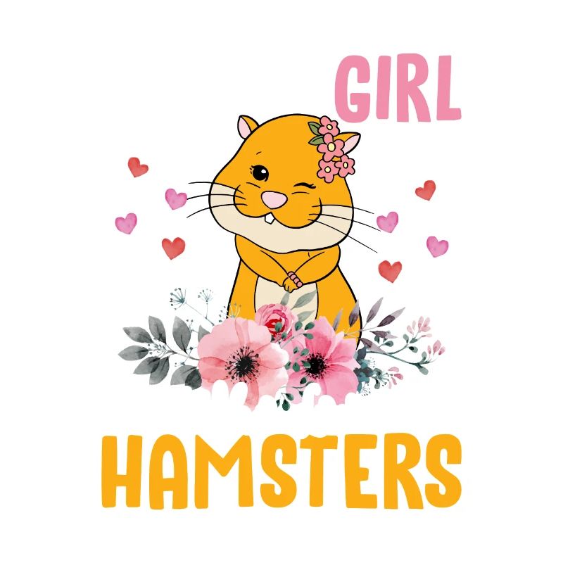 Nur Mädchen, die Hamster lieben