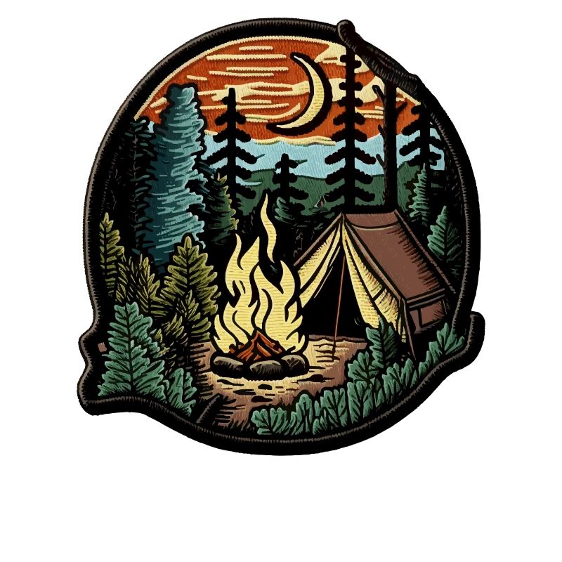 Camping - Patch design