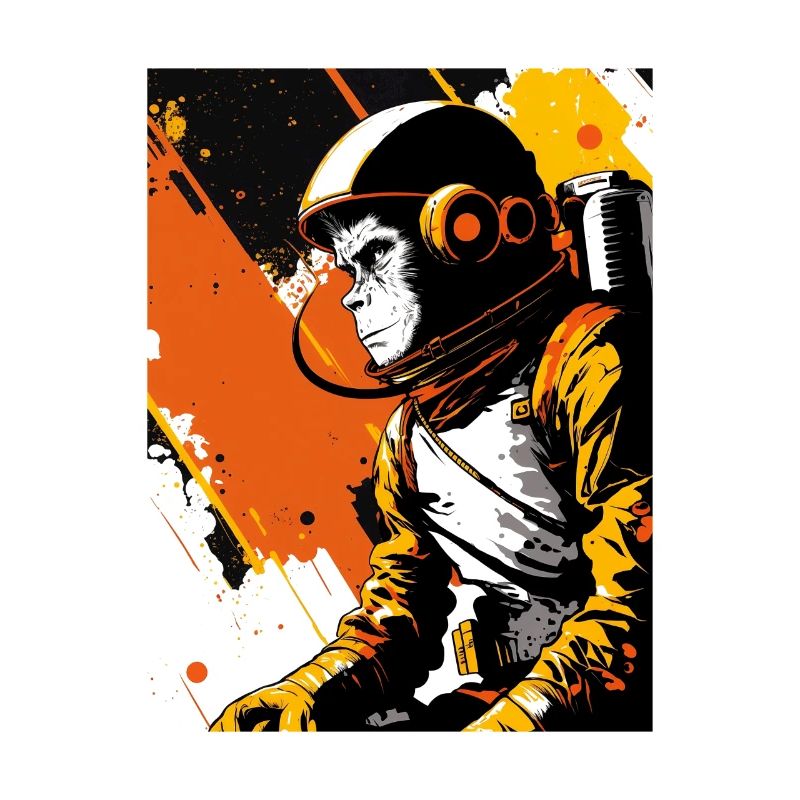Monkey Astronaut