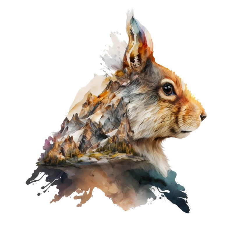 Eichhörnchen Berge Landschaft Geschenk Tier Wald