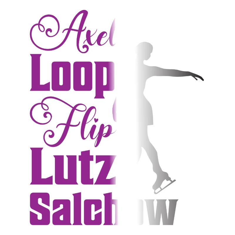 Axel Loop Flip Lutz Salchow Ice Skating Figure