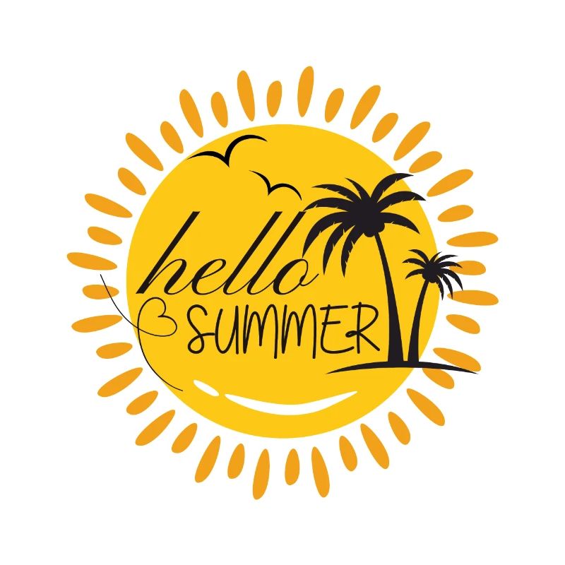 Hello summer, The sun's smile