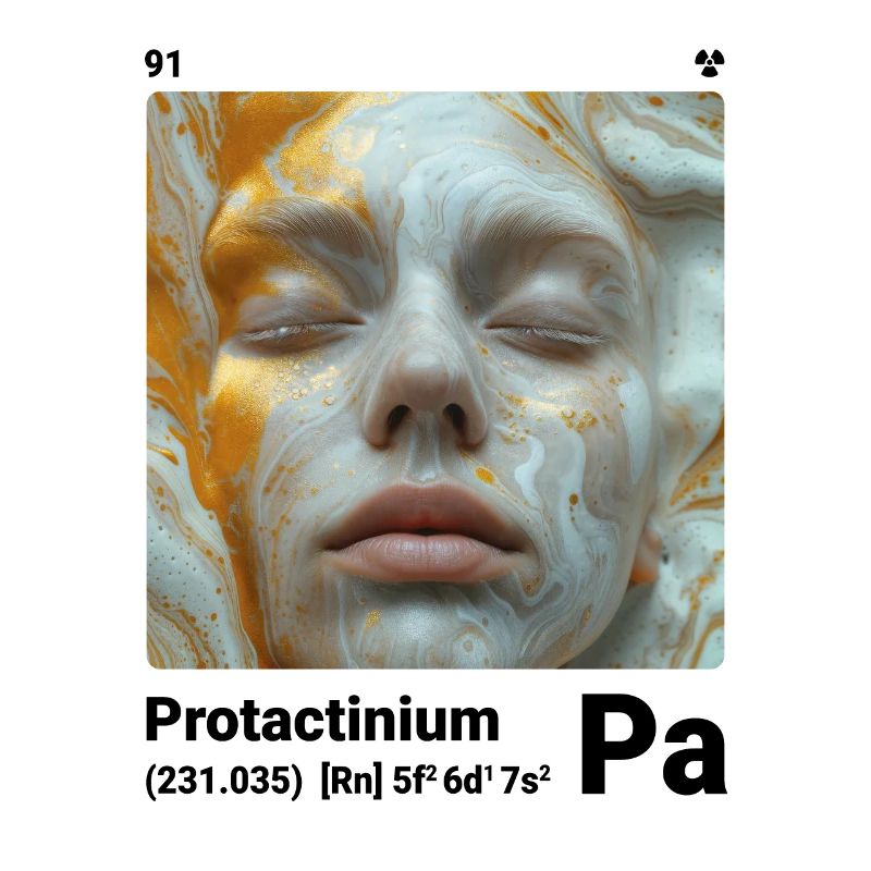 Protactinum - Pa - Élément chimique 091