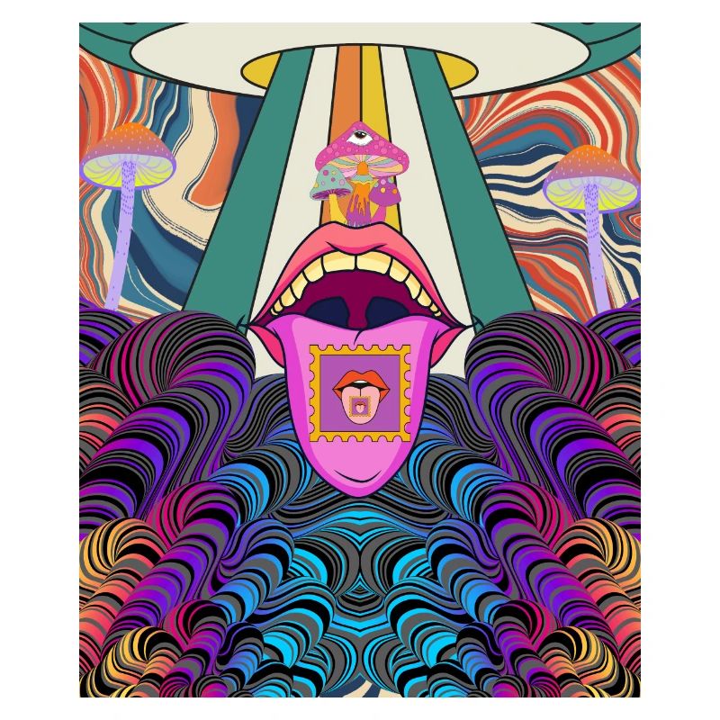Psychedelic Rave Design