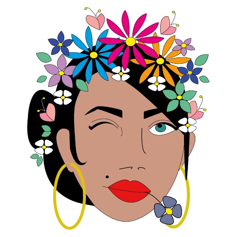 FILLE AUX FLEURS