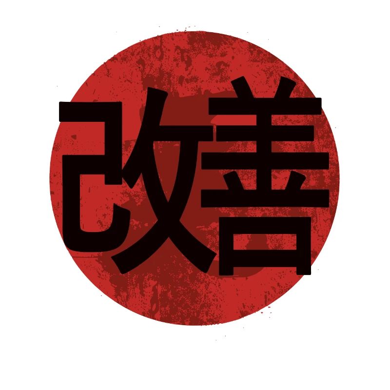 Hiragana Katakana Kaizen-methode Kaizen
