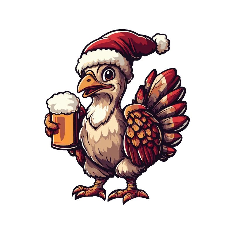 Bière de Noël à la dinde
