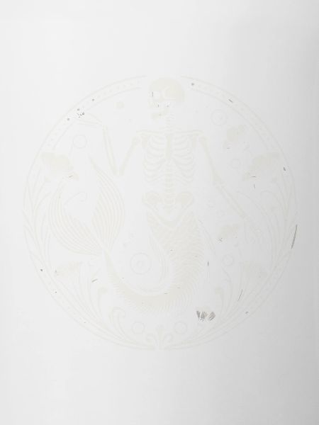 Mystical Skeleton Mermaid Art