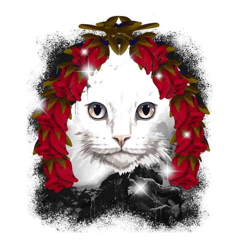Weihnachtsgeschenk Katze Märchen Märchenfigur Xmas