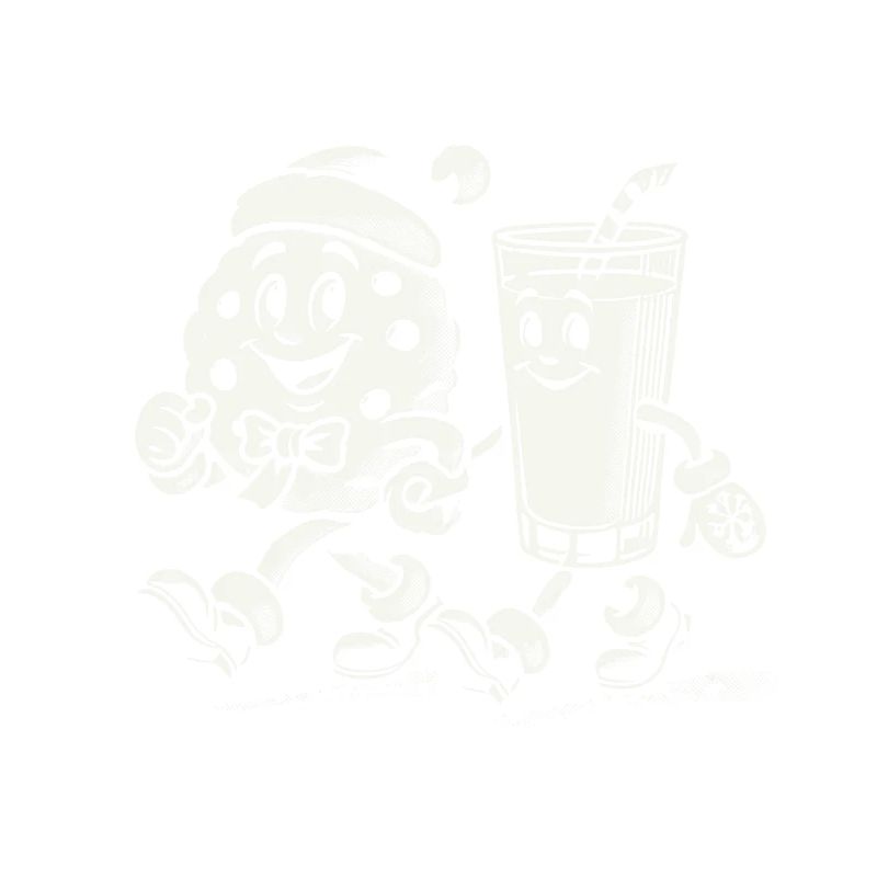 Joyeux Noël avec des biscuits et du lait