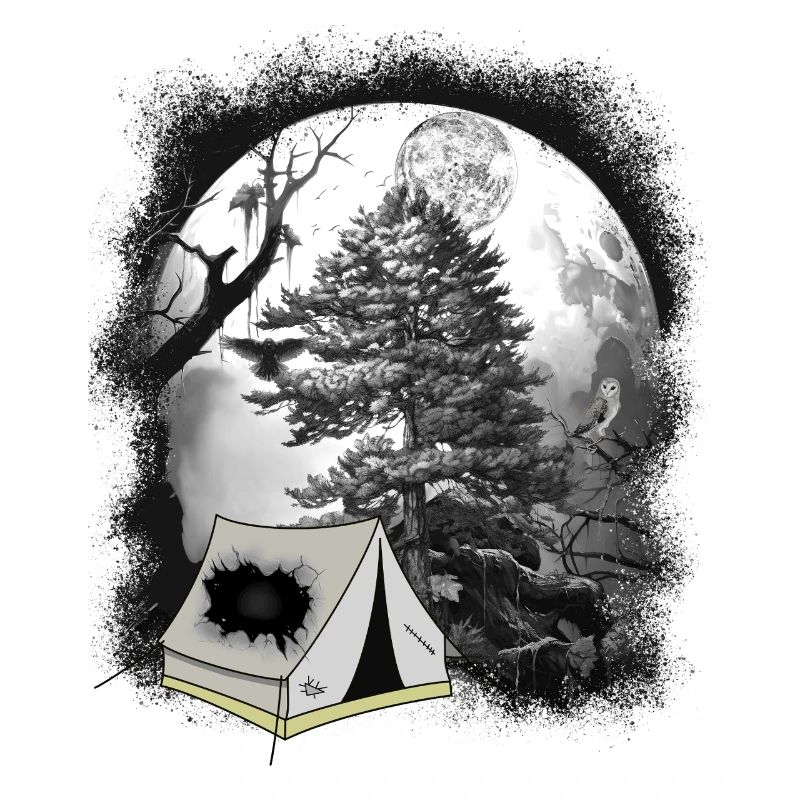 Tente Camping Forêt Forest Creatures Camping Camping